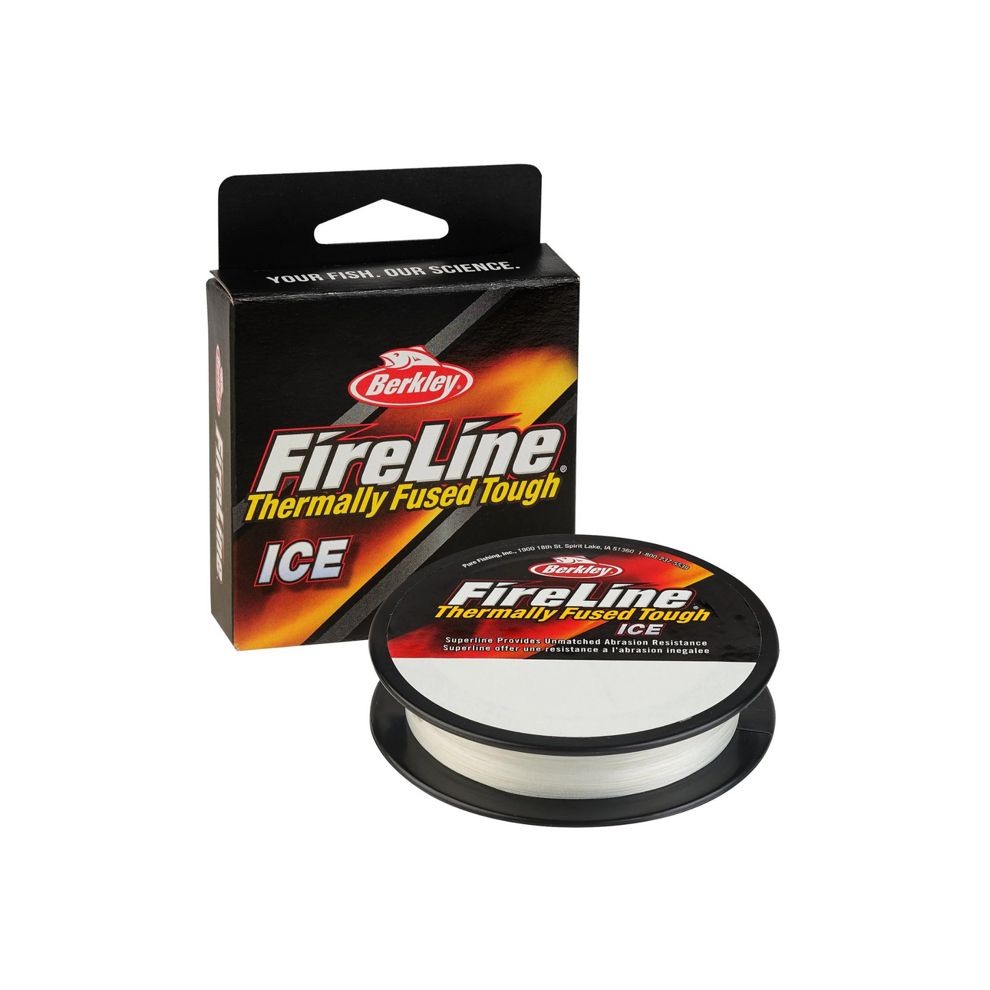 Berkley FireLine Ice - Crystal 50YD