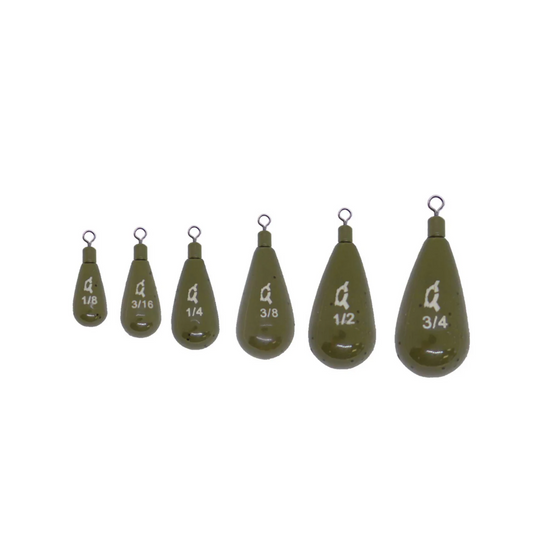 X Zone Tungsten Tear Drop Weight